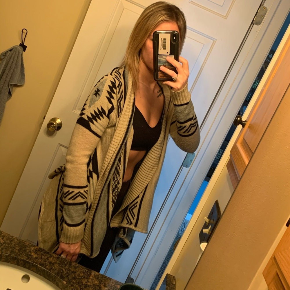 Aztec pattern Cardigan